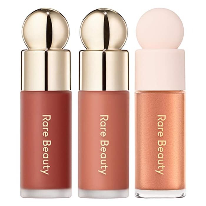 Kit de Blush e Iluminador Rare Beauty Mini Trio | Sephora Kit de Blush e Iluminador Rare Beauty Mini Trio | Sephora